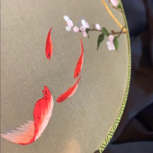 Traditional Chinese mandarin court fan - Picture 5 of 7